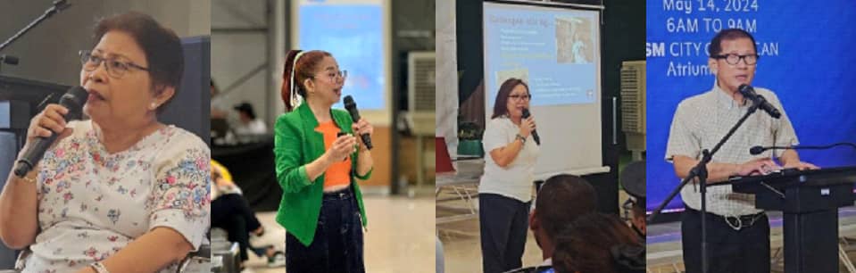(From L to R) Ms. Lita Evangelista, Chief Operating Officer Tahanang Walang Hagdanan ; Ms. Dang Uy Koe, Chair Emerita Autism Society Philippines; Ms. Agnes Lapena, Operations Manager Down Syndrome Association of the Philippines; Archt. Jimmy Silva, Chairman of the United Architects of the Philippines.
